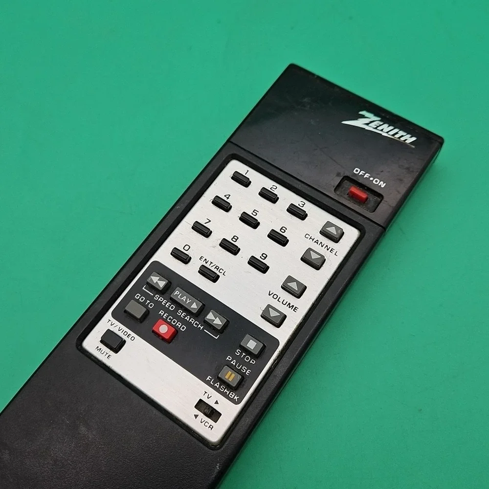 Genuine Zenith TV VCR Remote Control 343 14-952C Tested Working